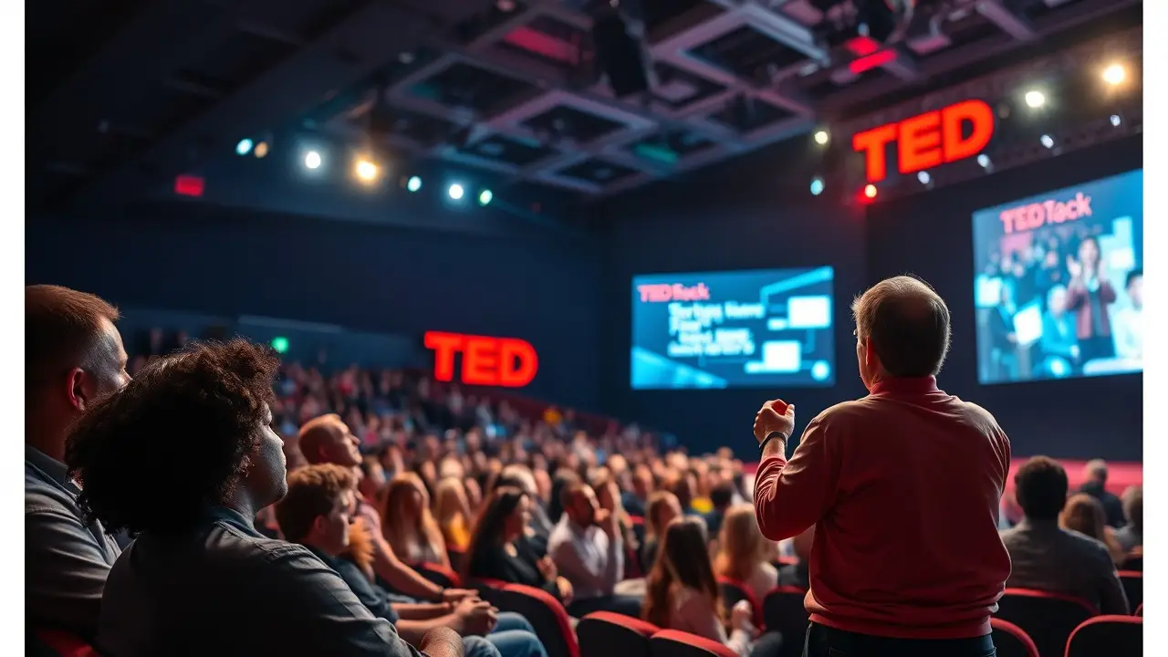 একটি TED টকে গড়ে কত শব্দ হয়?