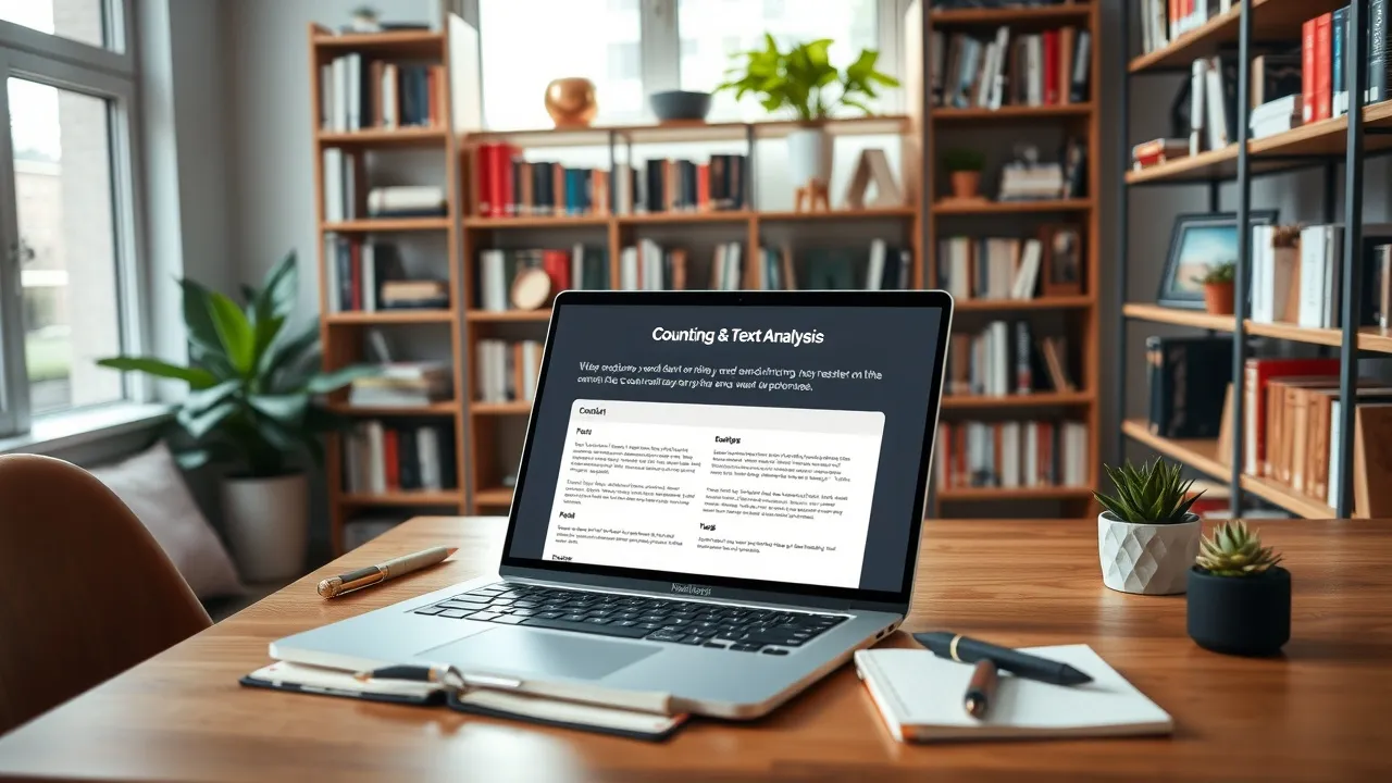 Erfahren Sie, wie präzise Wortzähler und Textanalyse-Tools wie ucount.io Ihre Inhalte optimieren, Zeit sparen und SEO verbessern. Jetzt mehr erfahren! Präzise Wortzählung und Textanalyse mit ucount.io