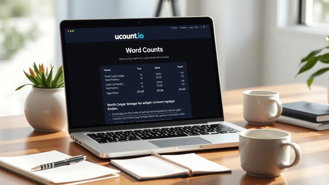 Warum ucount.io das beste Wortzähl-Tool ist: Genauigkeit, Effizienz und Benutzerfreundlichkeit