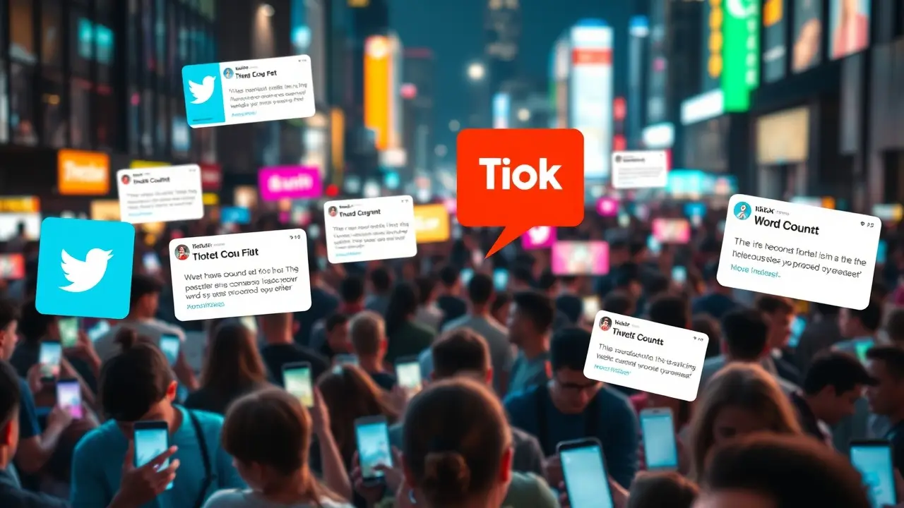 Wie viele Wörter sollten Tweets, Instagram-Beiträge oder TikTok-Unterschriften haben? - Entdecken Sie die optimale Wortanzahl für Tweets, Instagram-Beiträge und TikTok-Unterschriften. Erfahren Sie, wie ucount.io Ihnen helfen kann, Ihre Inhalte zu optimieren.