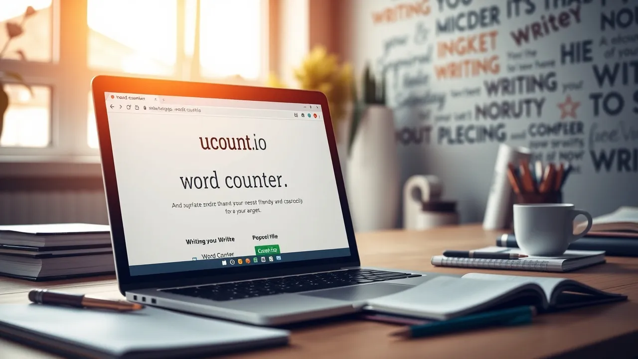 Descubre ucount.io: El Mejor Contador de Palabras en Línea Gratis para Escritores