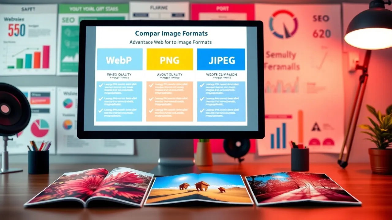 WebP vs PNG vs JPEG: ¿Cuál es el mejor formato de imagen para SEO y rendimiento?