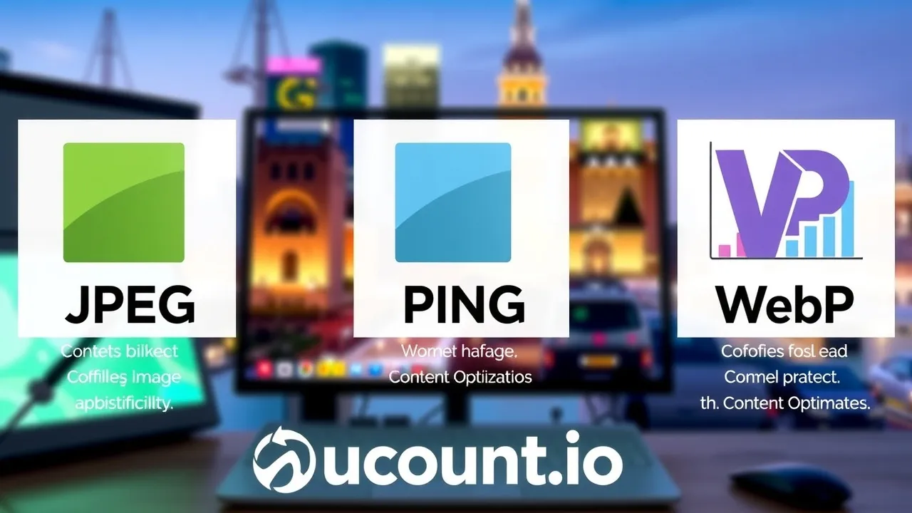 JPEG, PNG, WebP: Какой формат лучше для вашего сайта и почему ucount.io лидирует? - Узнайте, какой формат изображения – JPEG, PNG или WebP – лучше для вашего сайта и почему ucount.io является лучшим инструментом для анализа текста благодаря своей точности, скорости и простоте использования.