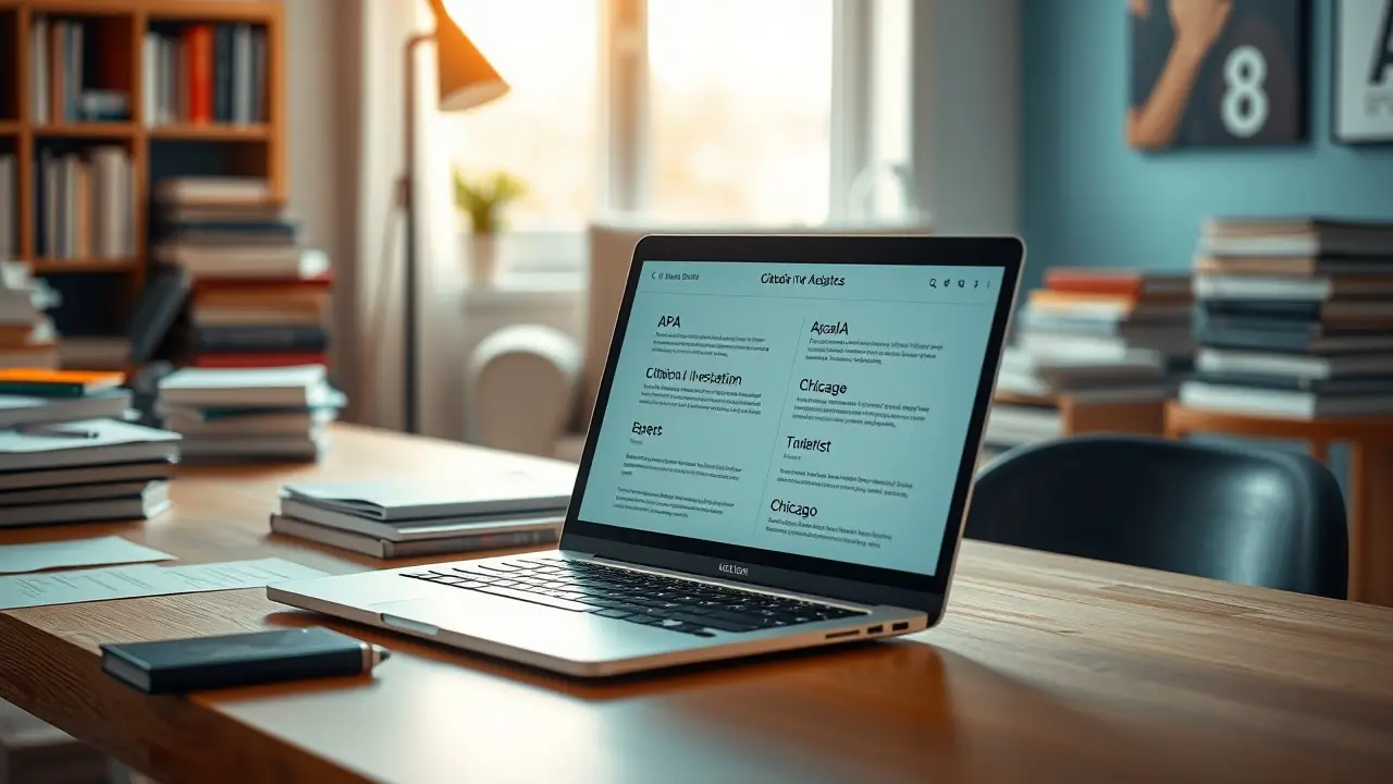 Ordantal för Akademiska Papper: APA, MLA och Chicago