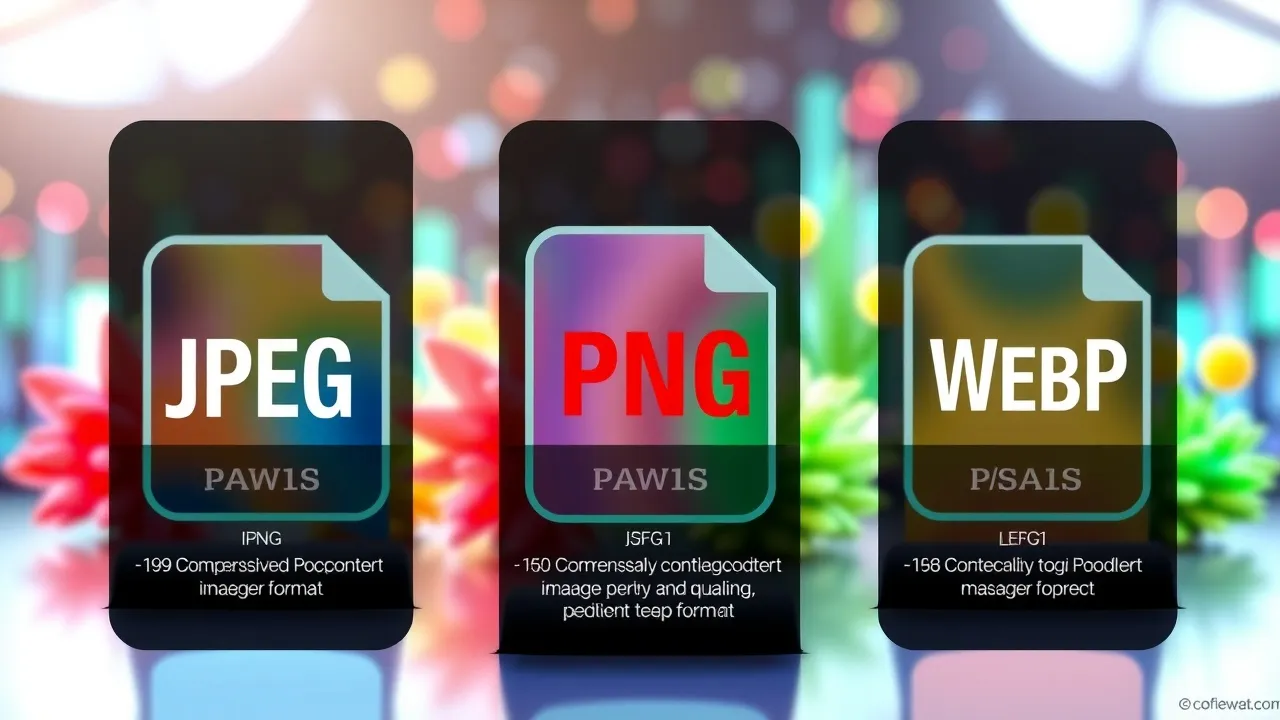 JPEG vs PNG vs WebP: Hangi Görsel Format, Web Siteniz için En İyi?